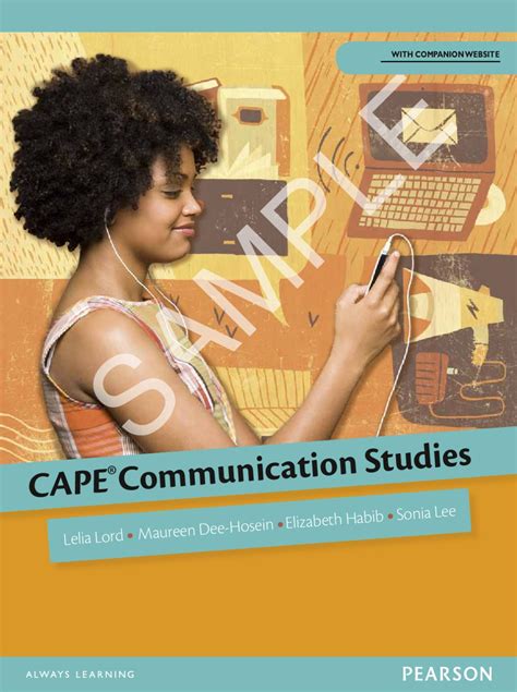 Cape Communication Studies Sample By Pearson Caribbean Issuu