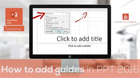 How Do You Add Guides In Powerpoint Presentation 2016