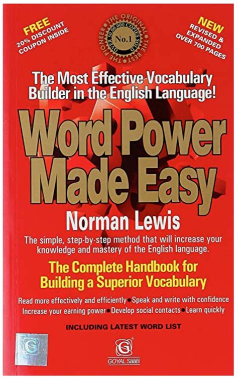 Word Power Made Easy For Superior Vocabulary By Norman Lewis Booknet