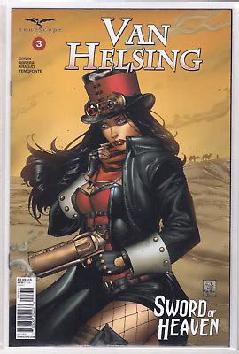 VAN HELSING SWORD OF HEAVEN 3 Zenoscope Anthony Spay VARIANT Cover