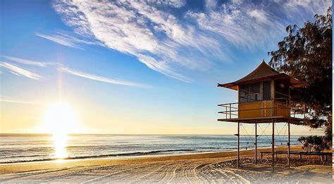 1920x1080px Free Download Hd Wallpaper Beach Sunrise Lifeguard