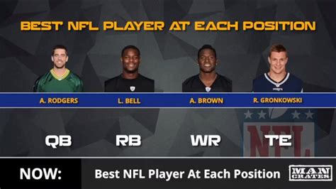 See a list of nfl players for a quick reference to see individual proposition betting results: Best NFL Player At Each Position In 2018 - YouTube