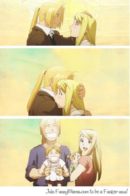 Fullmetal Alchemist Winry And Edward Ed And Winry Full Metal