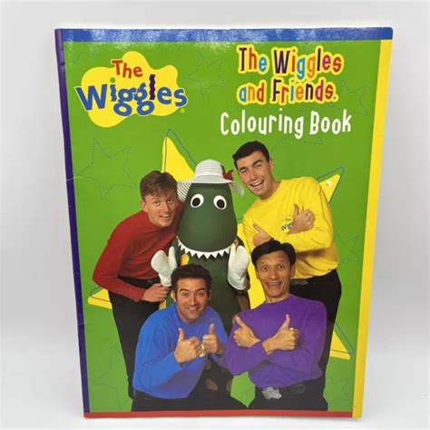 The Wiggles Colouring Book Original Lineup Jeff Anthony Greg Murray
