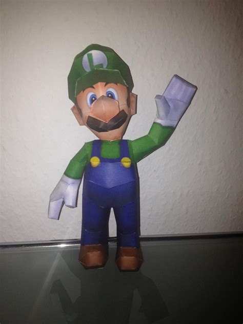 Papercraft Luigi By ScarletHeartfilia On DeviantArt 21726 Hot Sex Picture