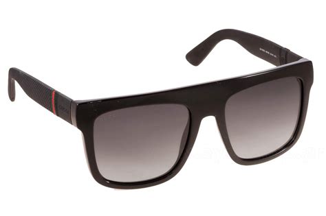 Gucci Gg 1116s M1v 9o Black 55 Sunglasses Men Eyeshop