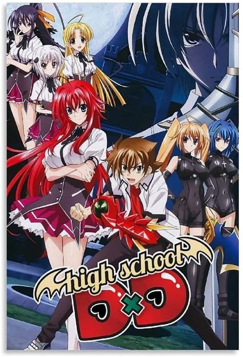 Free Download Buy Anime High Babe DxD Gremory Rias Himejima Akeno Hyoudou Issei Toujou