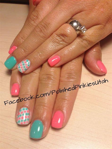 15 Easy Polka Dot Summer Nail Art Ideas To Get Inspiration Page 6 Of