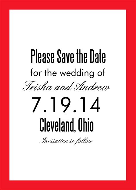 Includes designs to match your wedding website and online rsvp. 5 Free Save The Date Card Editable Templates For Your ...