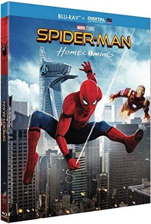 Sony Spider Man Homecoming Blu Ray Digital UltraViolet