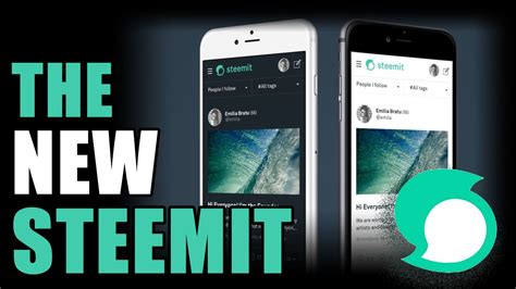 Welcome To The New Steemit The New Steemit Logo And Other Changes