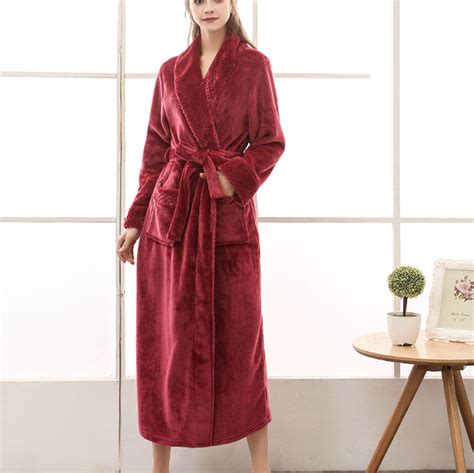Vekdone 2023 Clearance Womens Robe Plush Winter Fleece Robes For Women