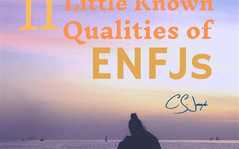 11 Little Known Qualities Of Enfjs Cs Joseph