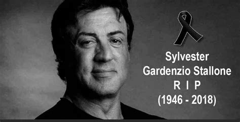 Sylvester Stallone Dies Again Capetown Etc