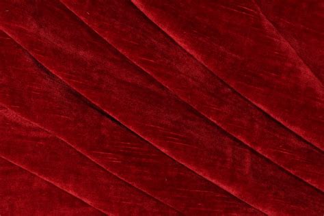 107 Yards Lustre Velvet Italian Made Upholstery Fabric In Red Hot