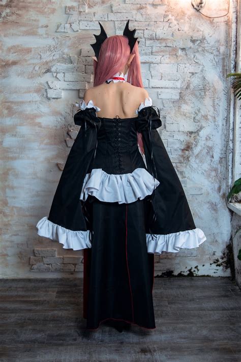 Krul Tepes Cosplay Costume From Owari No Seraph Adult Krul Etsy