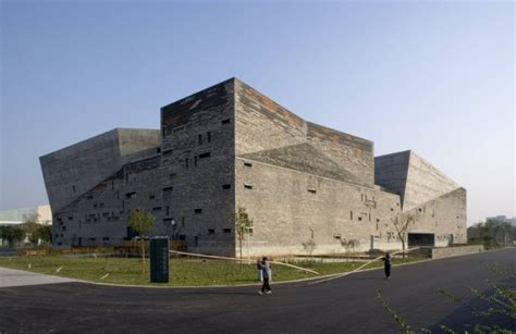 Architecture Wang Shus Ningbo Museum Cfile Contemporary Ceramic
