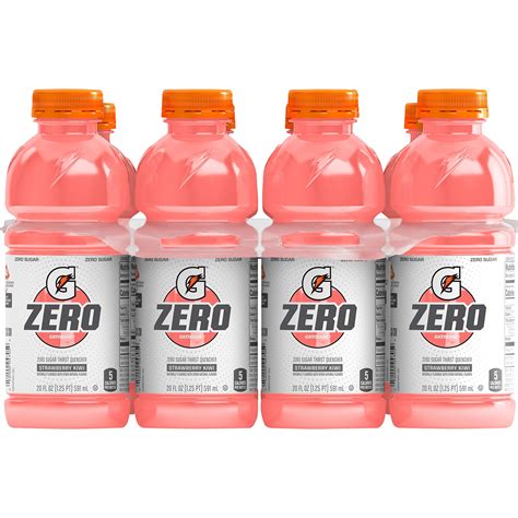 Buy Gatorade G Zero Sugar Thirst Quencher Strawberry Kiwi Fl Oz Bottles Ct Online At