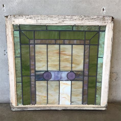 Antique Stained Glass Window