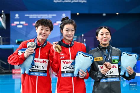 Chinas Chang Wins Gold In Womens 3m Springboard Final Of World