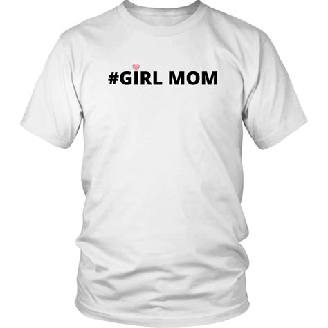 girl mom t shirtdistrict unisex shirt white 3xl retro shirts