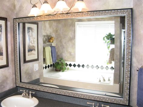 Bathroom Mirror Frame Clásico Cuarto De Baño Salt Lake City De