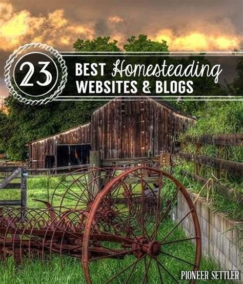 23 Best Homesteading Websites And Blogs Lifestyle Planning To Follow