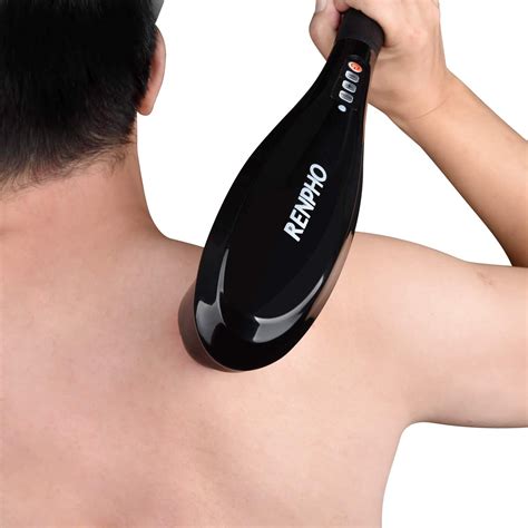 Renpho Rechargeable Hand Held Deep Massager For Muscles Cordless Body