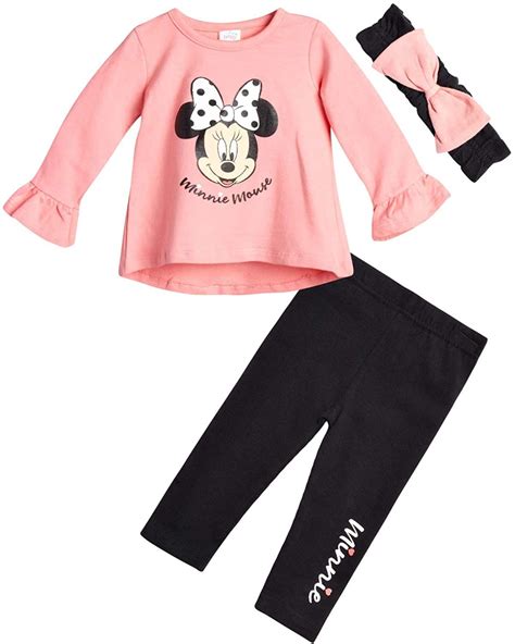 Minnie Mouse 2 Piece Legging Set Baby First Outfit Disney Baby