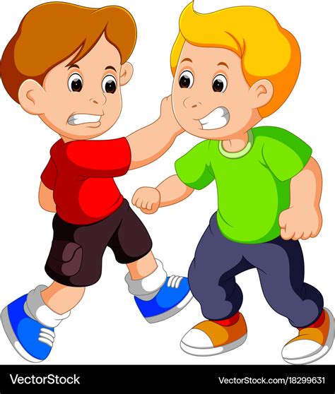 Children 38 Children Fighting Clipart Pictures