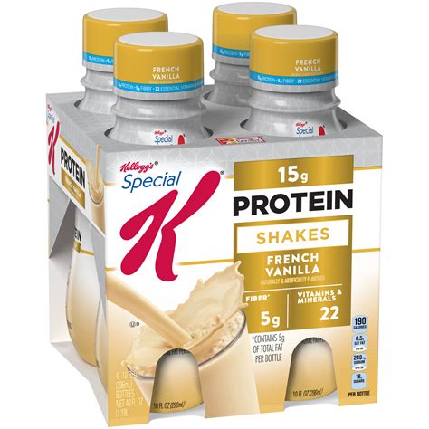 Special K Protein Shakes French Vanilla Gluten Free 10 Fl Oz Bottles