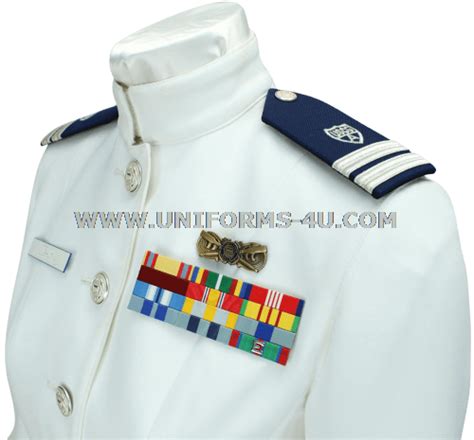 Us Coast Guard Auxiliary Womens Service Dress White Uniform