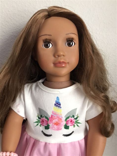 Battat Our Generation Brown Hair Brown Eyes Doll 18” Ebay