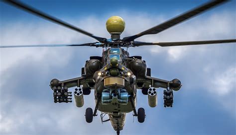 Rusia Exhibe Por Primera Vez Su Helicóptero De Ataque Mi 28ne Fuera Del