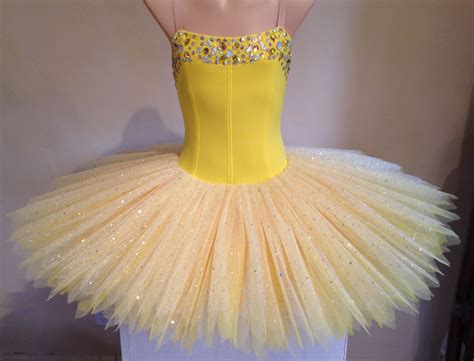 Sunshine Yellow Stretch Tutu By Tutus By Dani Australia Ballet Costumes Ballet Tutu Dance