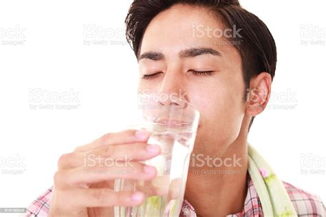 Man Drinking Water Stock Photo Download Image Now Adult Adults