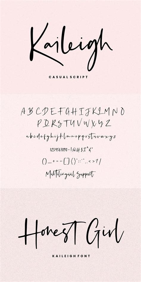 Making the web more beautiful, fast, and open through great typography. Kaileigh - Casual Script in 2020 | Free fonts handwriting ...
