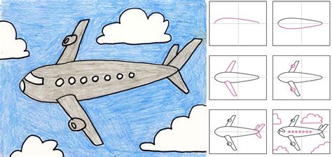 Airplane Drawing For Kids Fun And Educational Activities To Inspire