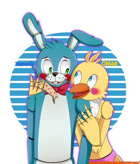 Toy Bonnie And Toy Chica By Dariukijamaga On Deviantart