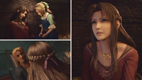 Ifalna Aerith Elmyra In Game Screenshot With Free Cam Ffviiremake