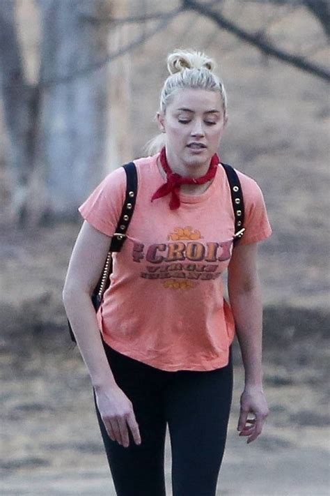 Amber Heard Out For A Hike With A Friend 03 Gotceleb