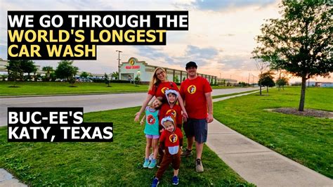 We Go Through The Worlds Longest Car Wash Buc Ees Katy Texas