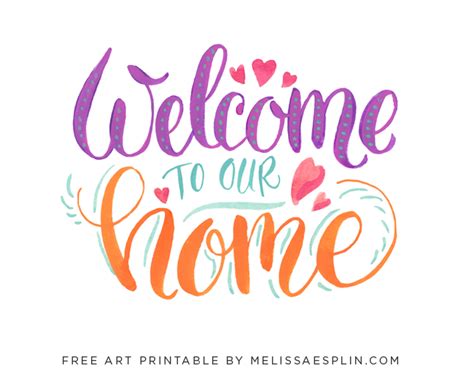 7 Best Images Of Welcome Home Printable Welcome Home