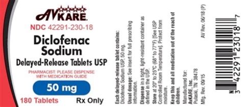 Diclofenac Sodium Tablet Delayed Release