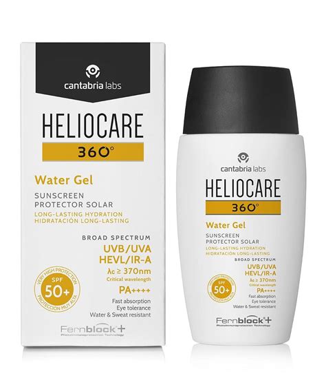 Protector Solar Heliocare 360 Water Gel Fps 50 Cantabria Labs X 50ml