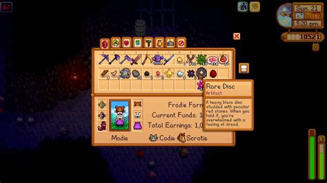 How To Get Rare Disc Artifact Stardew Valley Youtube