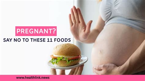 what foods should not eat during pregnancy healthlink