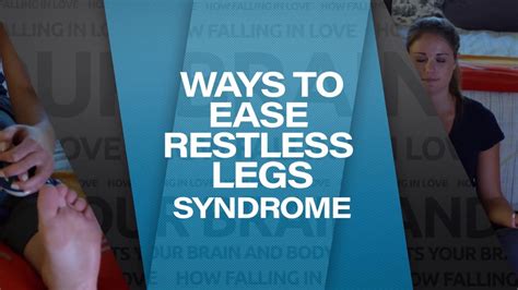 How To Treat Restless Leg Syndrome At Home Webmd Youtube