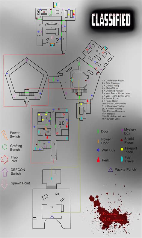 Zombified Call Of Duty Zombie Map Layouts Secrets Easter Eggs And