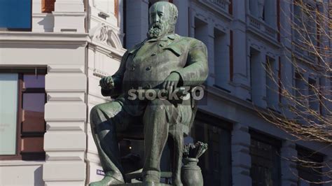 Statue Of Christian Krohg In Oslo Norway Youtube
